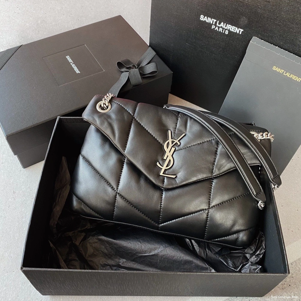 Tony Luxuries CHAIN SMALL BAG YSL PUFFER 0802